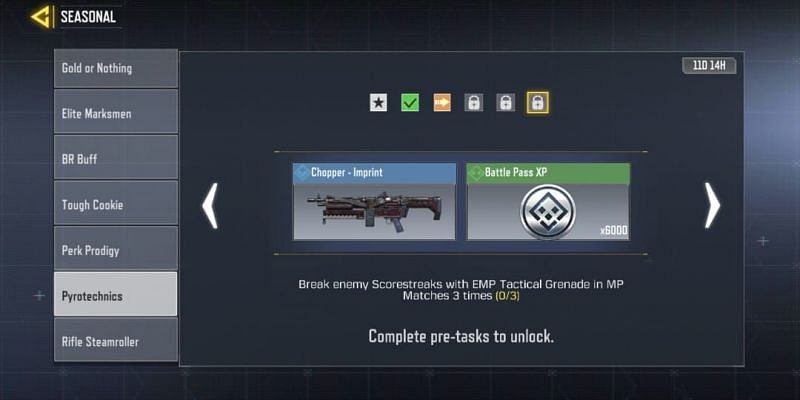 Pyrotechnics - Fifth task (Image via Activision)